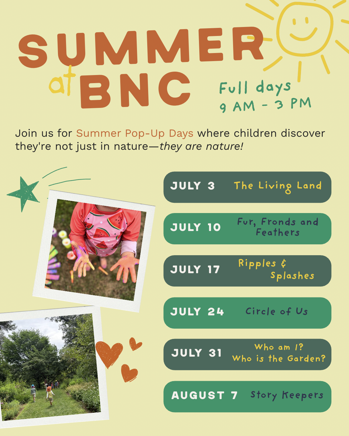 Campaign cover image for BNC Summer Pop-ups