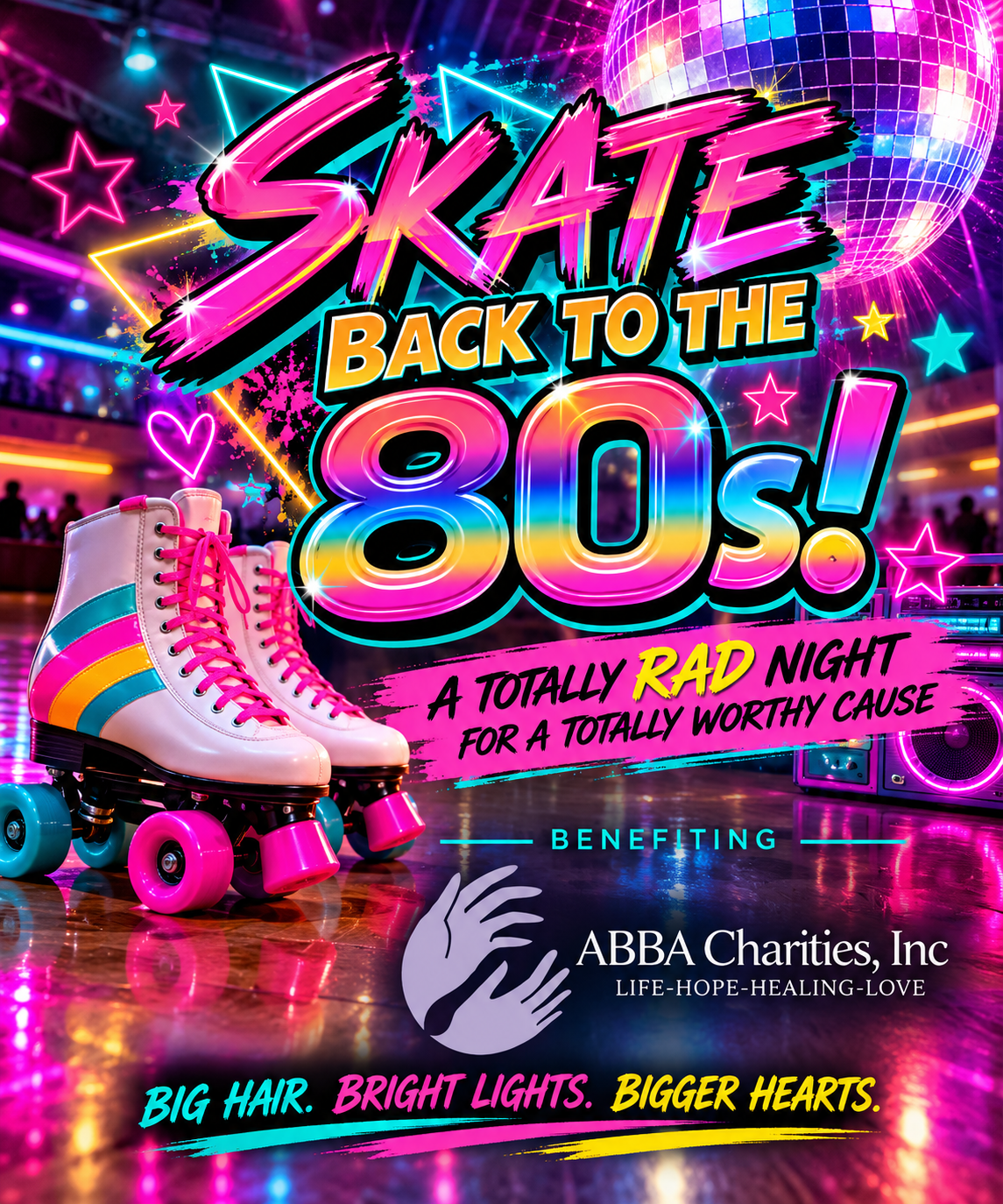 Campaign cover image for SKATE BACK TO THE 80s