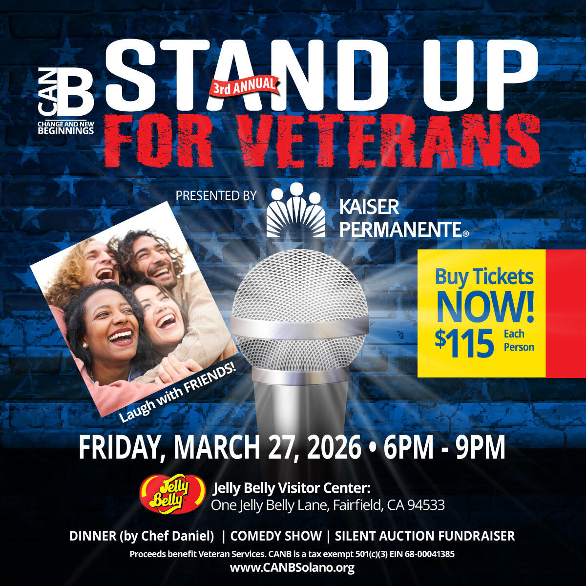 Campaign cover image for Stand Up For Vets 2026