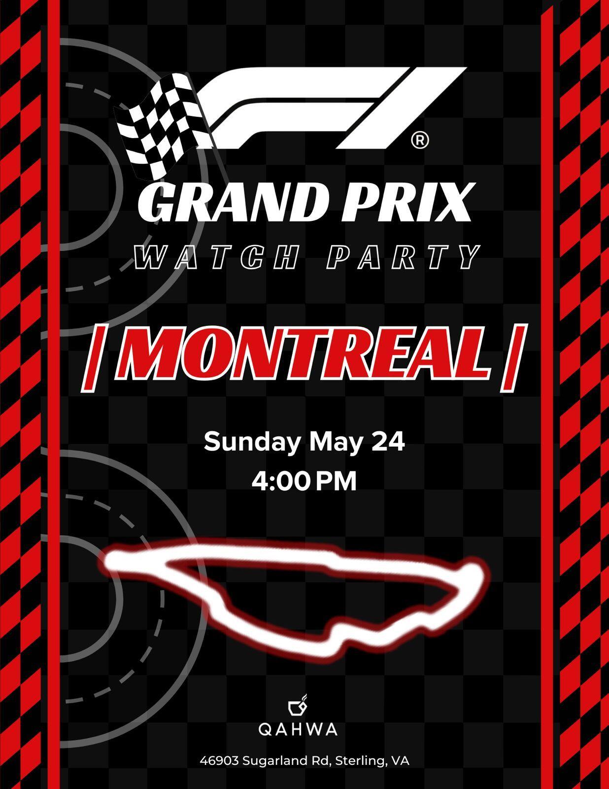 Campaign cover image for F1 Montreal Grand Prix Watch Party