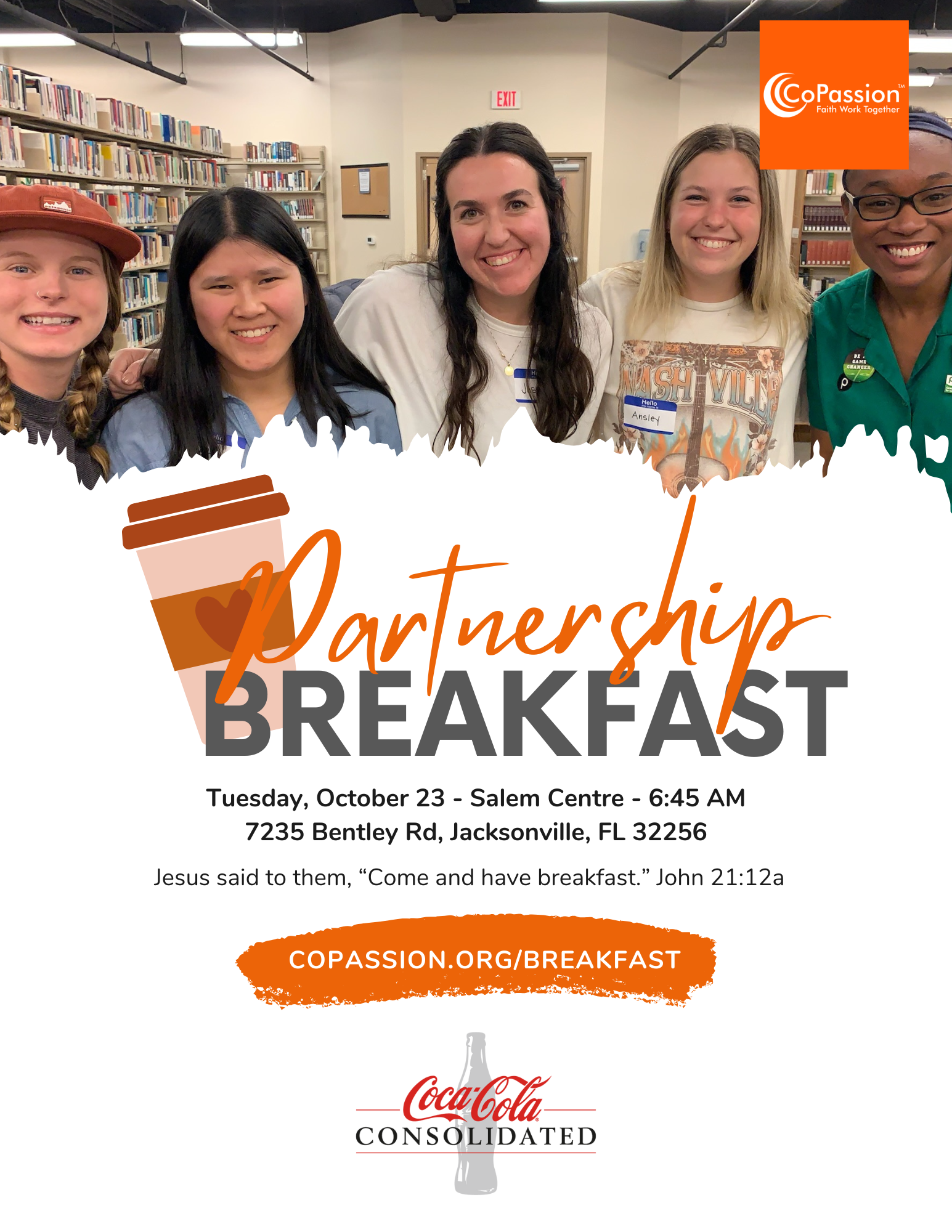 Campaign cover image for 2026 CoPassion Partnership Breakfast