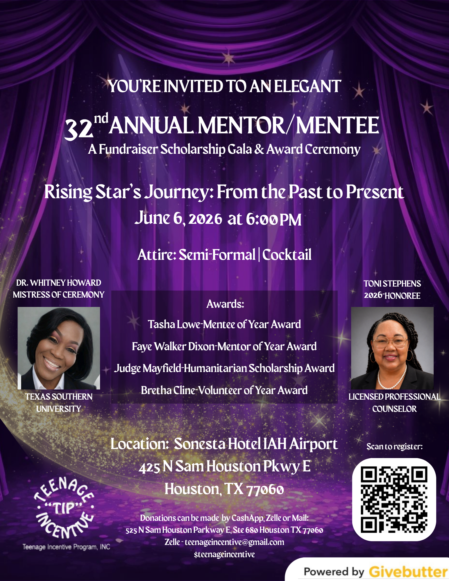 Campaign cover image for Rising Stars Gala 2026: An Evening Supporting Young Moms & At-Risk Teens