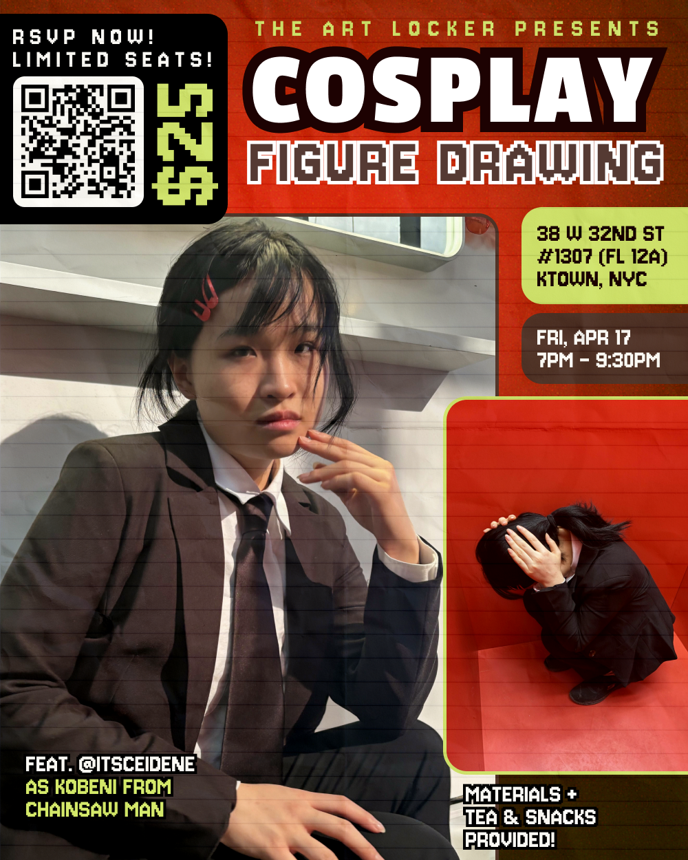 Campaign cover image for Cosplay Figure Drawing 4/17