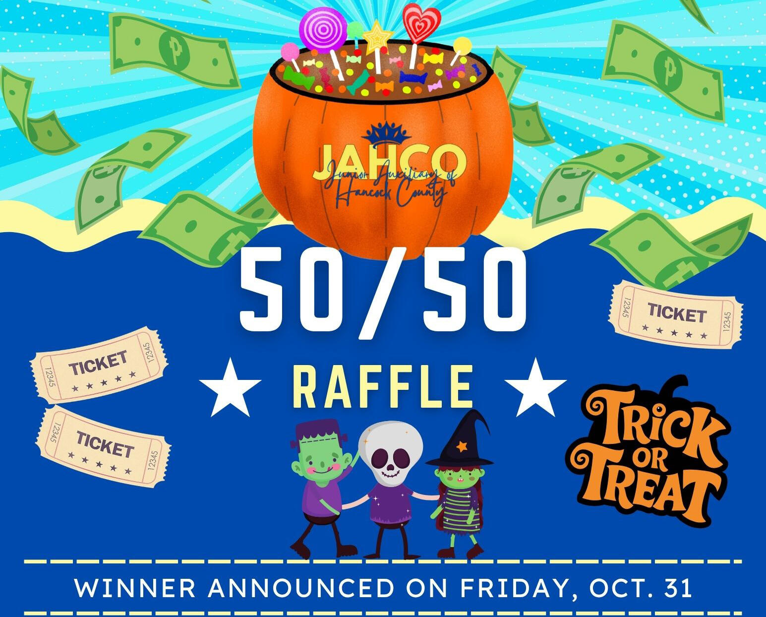 Campaign cover image for JAHCO 50-50 Raffle