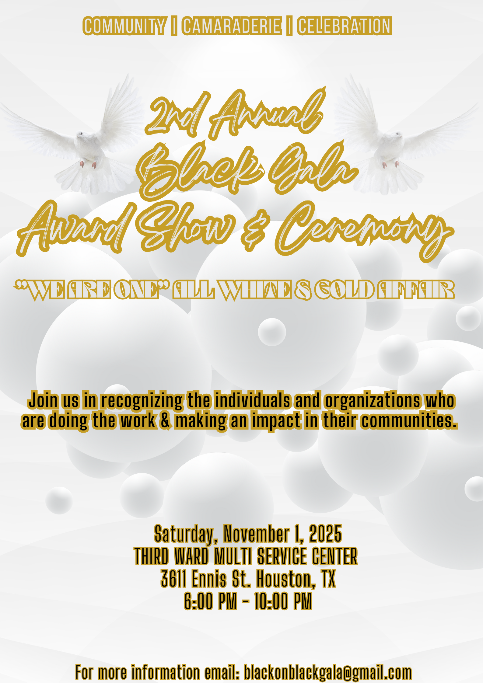 Campaign cover image for Black Gala Award Show and Ceremony