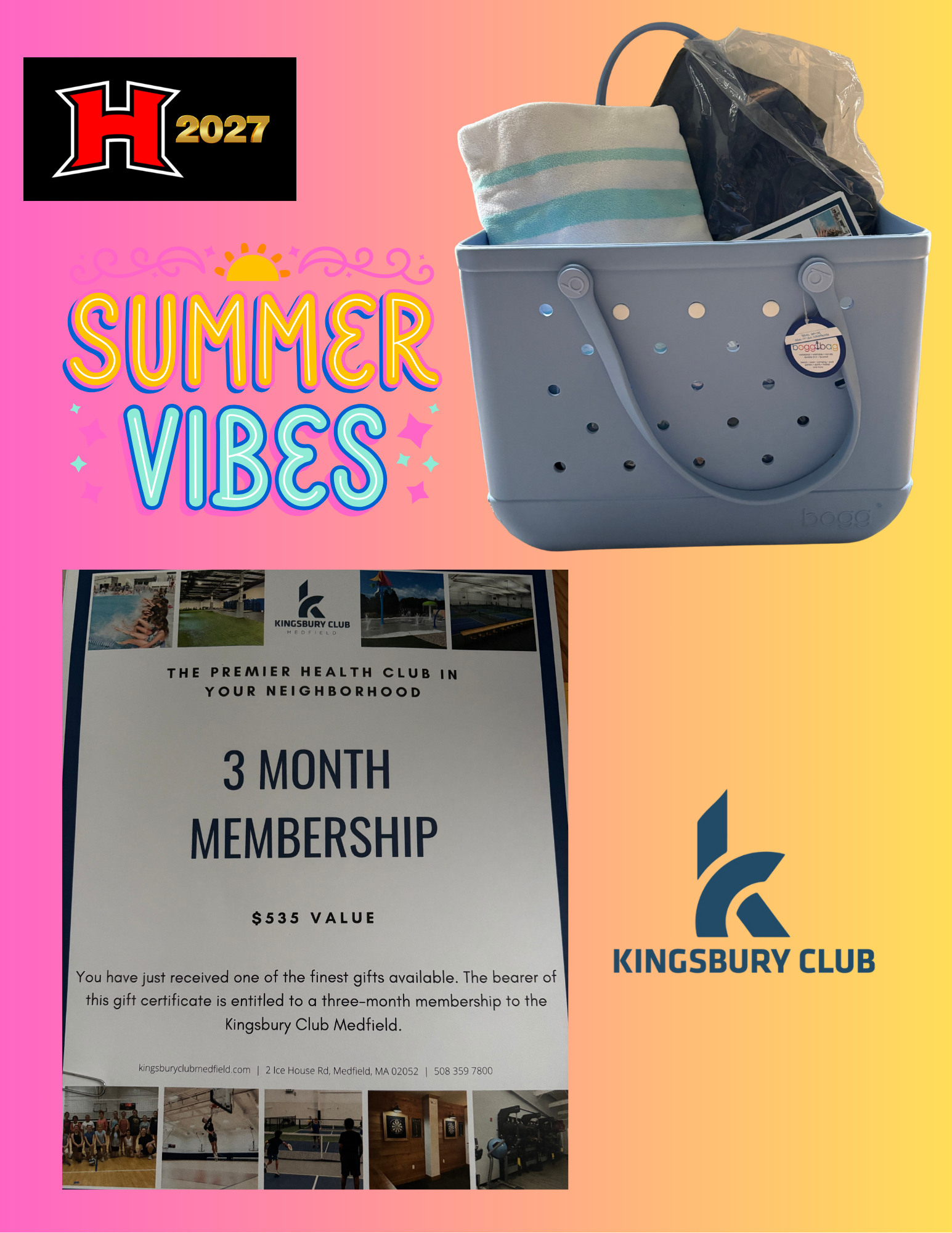 Campaign cover image for Holliston High School Class of 2027 Raffle