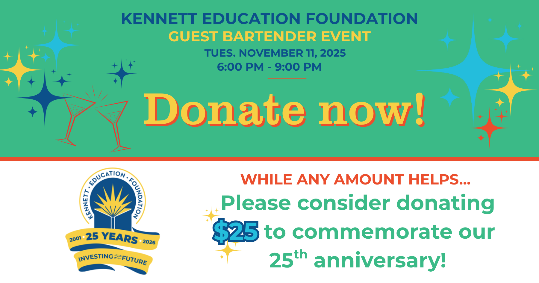 Campaign cover image for Guest Bartender Night at Grain KSQ to support KEF!