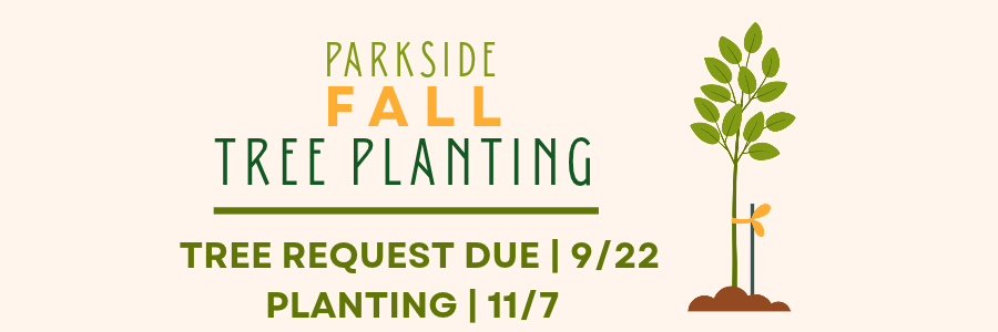 Campaign cover image for 2026 Parkside Fall Tree Planting