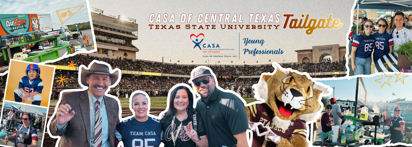 Campaign cover image for 2026 CASA Texas State Tailgate