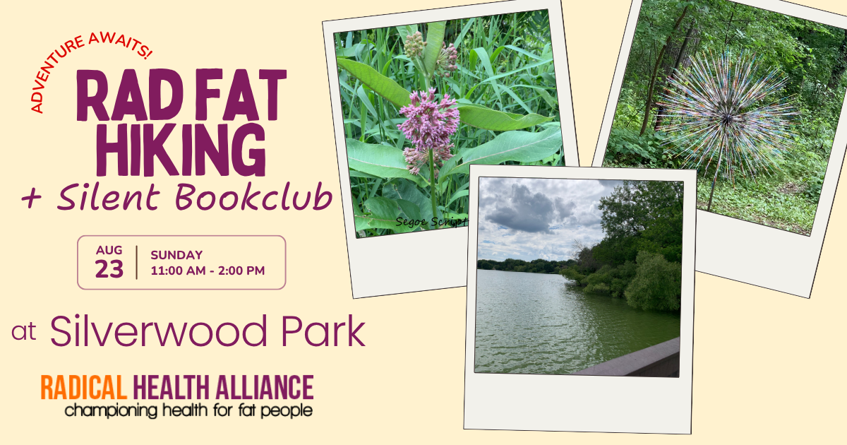 Campaign cover image for Rad Fat Hiking + Book Club August 2026