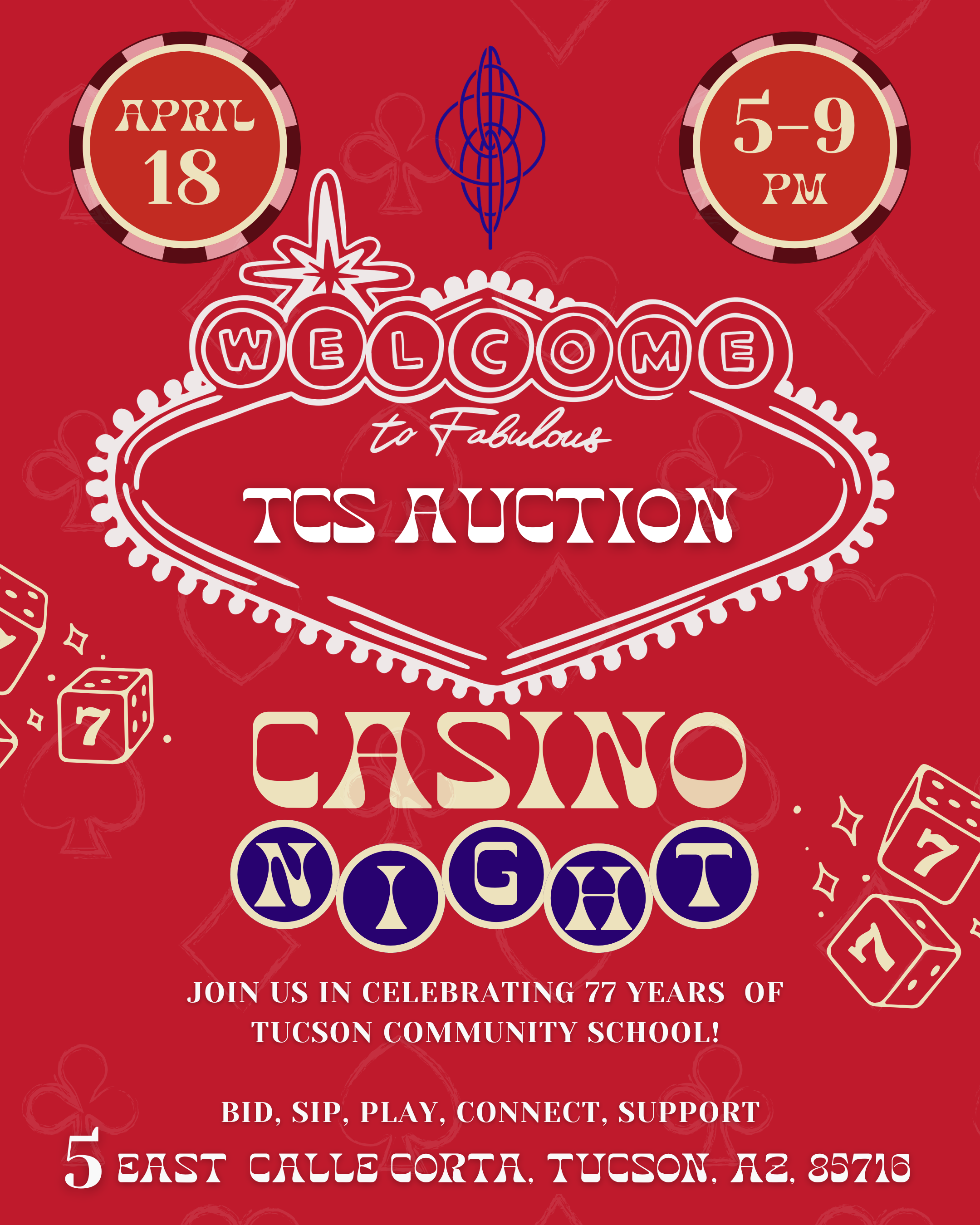 Campaign cover image for 77th TCS Annual Auction: Lucky Number 7!