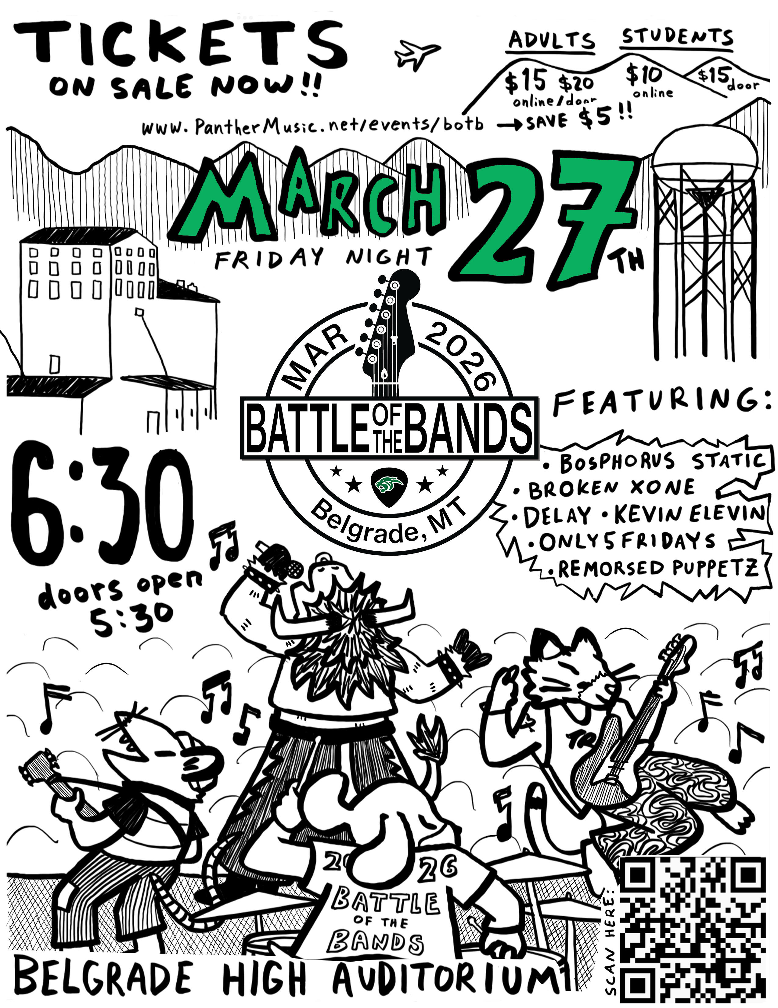 Campaign cover image for 2026 Belgrade Battle of the Bands