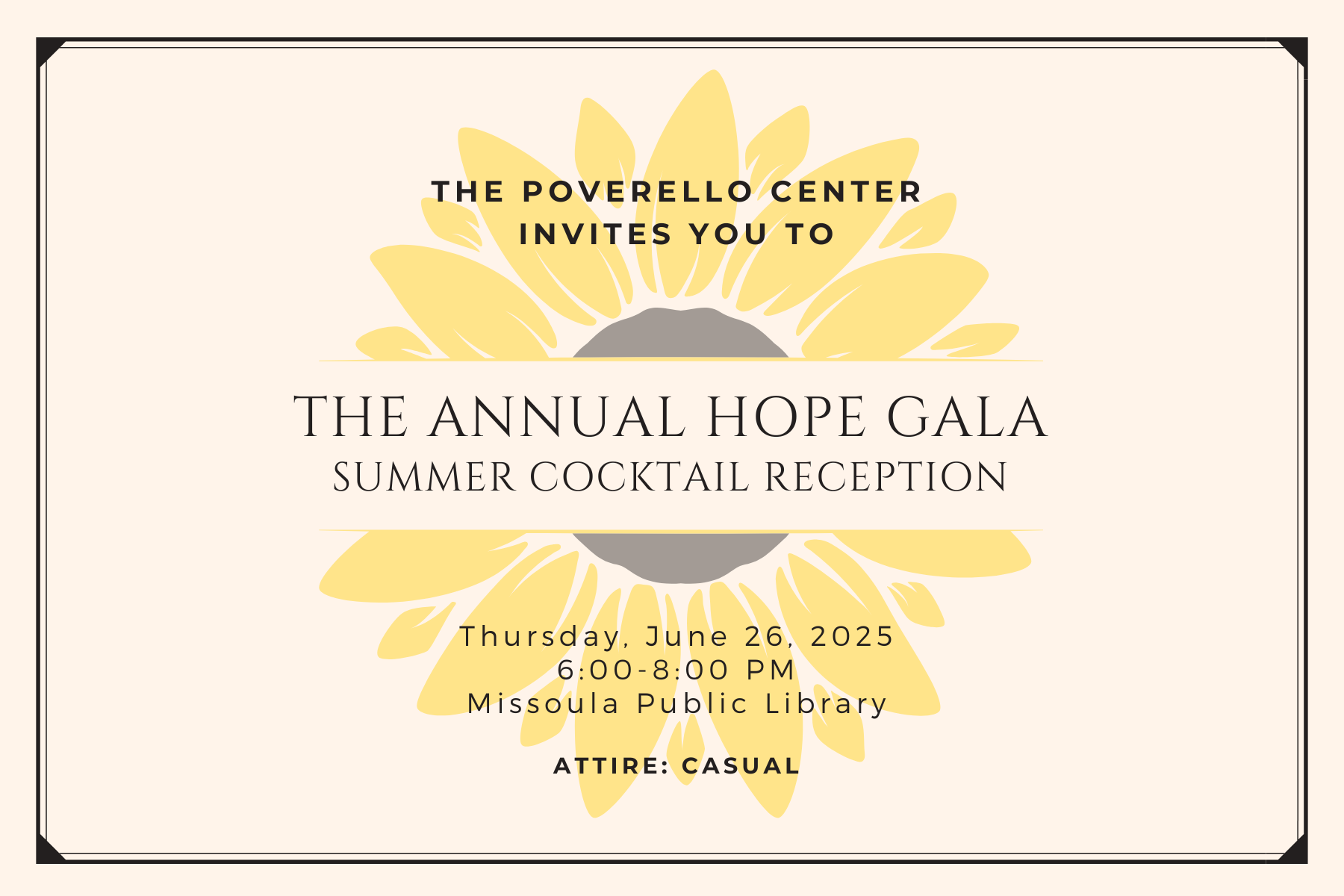 Campaign cover image for 2025 Hope Gala