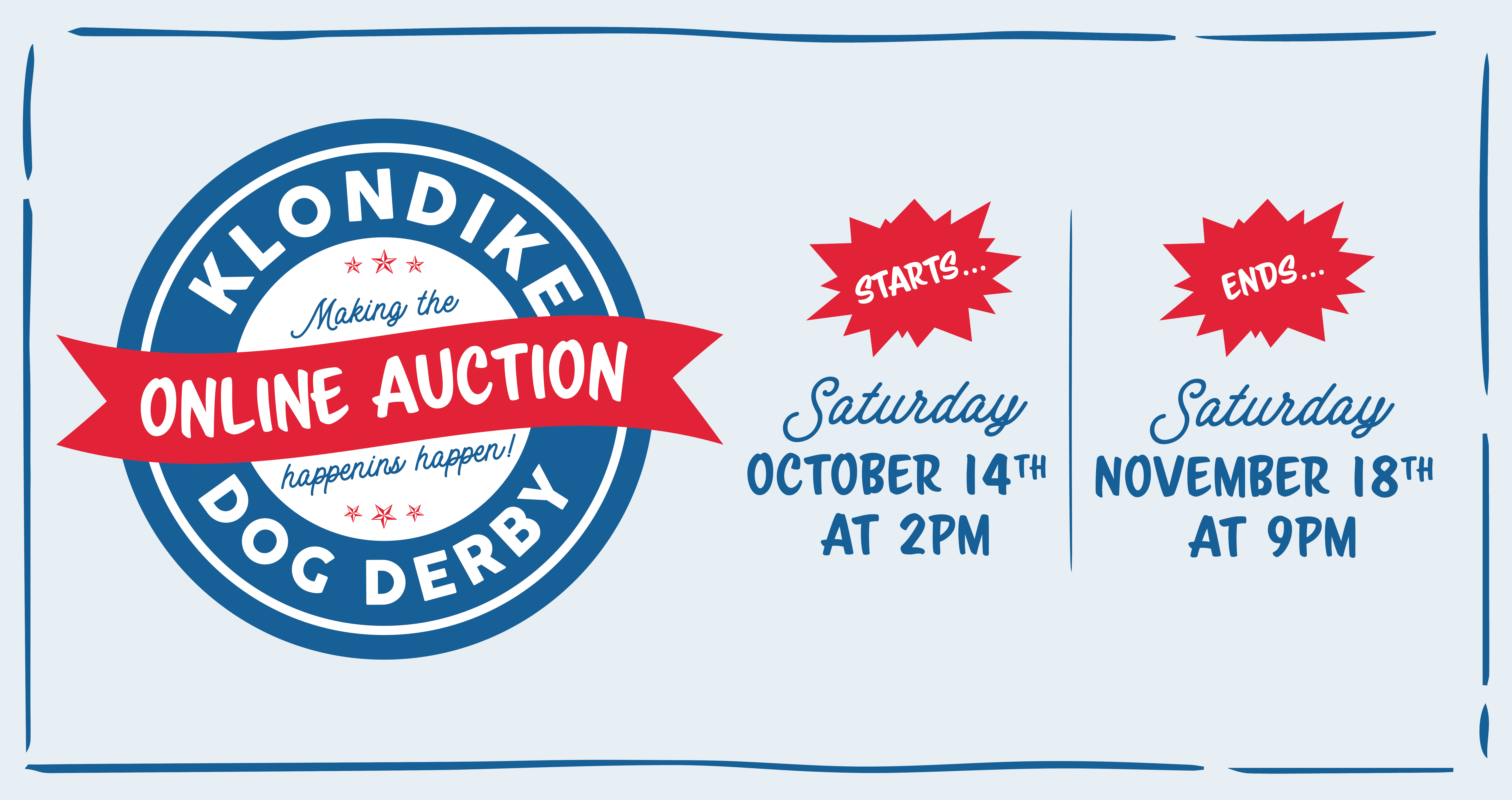 Campaign cover image for 2024 Lake Minnetonka Klondike Dog Derby Online Auction