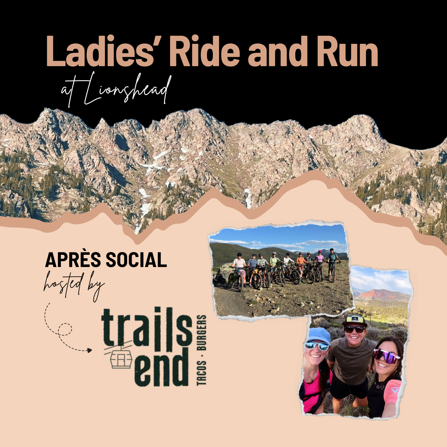 Campaign cover image for 5.17 Training Vail Ladies' Ride + Run with Gore Range Gravity Alliance