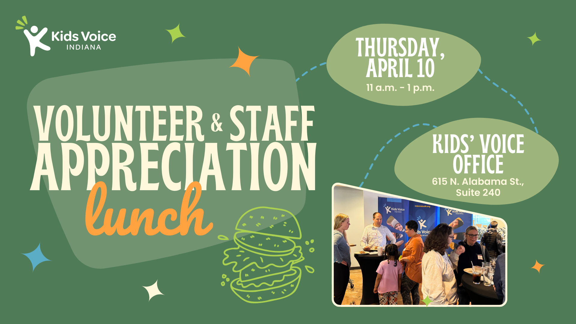 Campaign cover image for Volunteer Appreciation Lunch