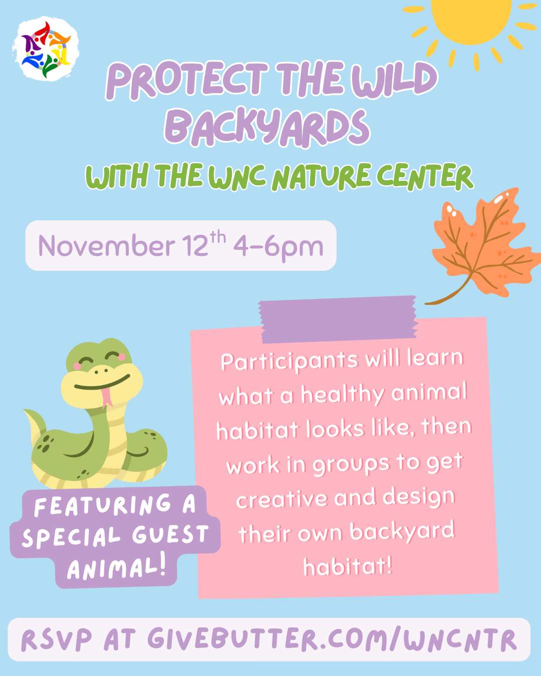 Campaign cover image for Protect Our Wild Backyards with WNC Nature Center!