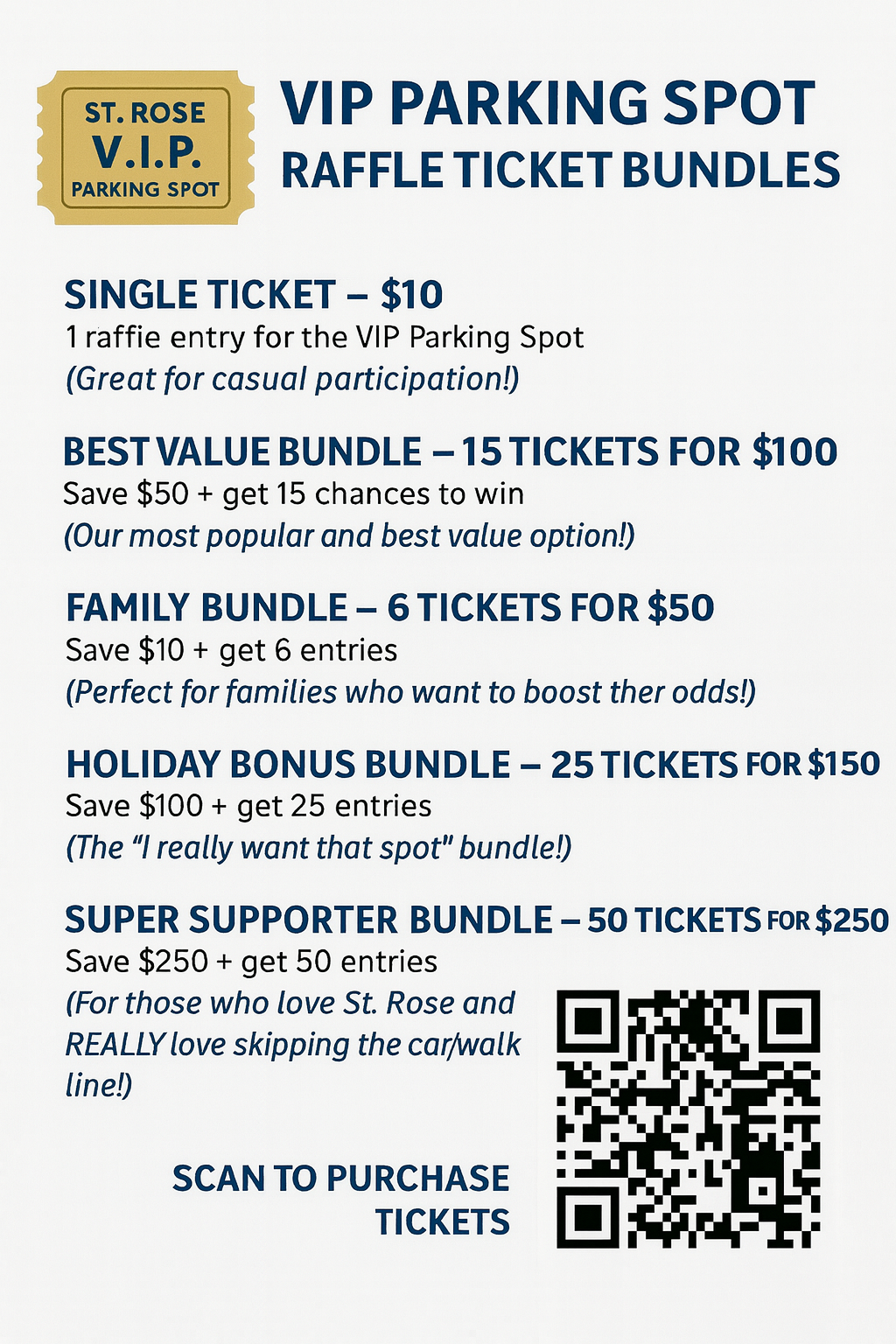 Campaign cover image for VIP Parking Spot Raffle