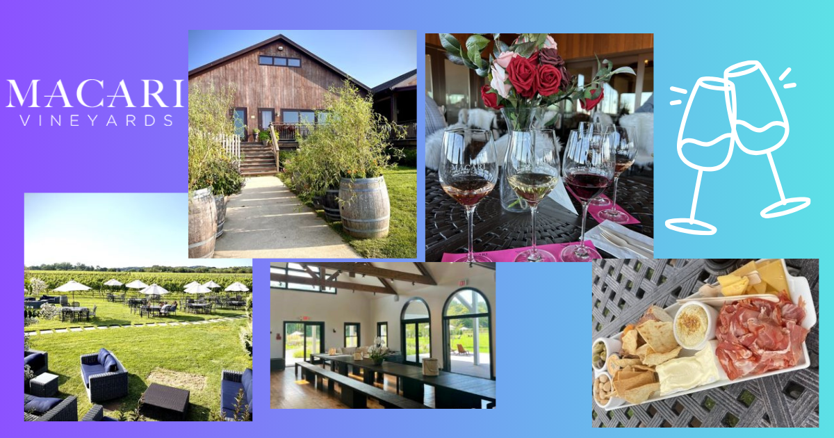 Campaign cover image for Wine Tasting at Macari Vineyards