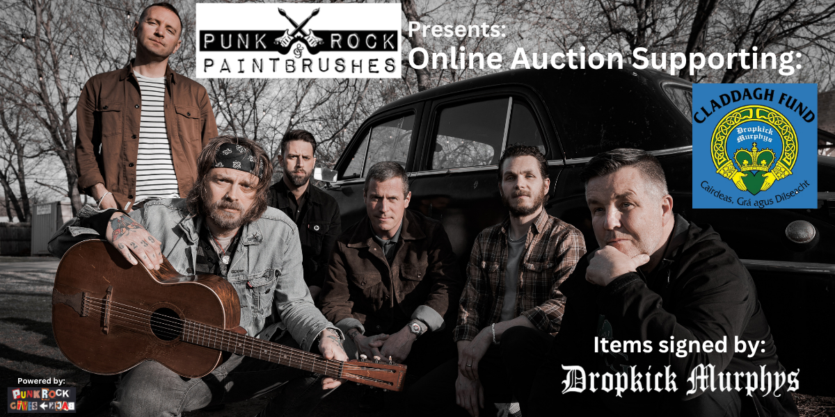 Campaign cover image for Punk Rock and Paintbrushes Presents Dropkick Murphy's Auction