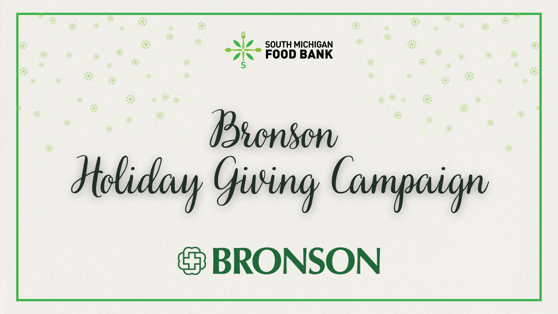 Campaign cover image for Bronson's Holiday Giving Campaign!