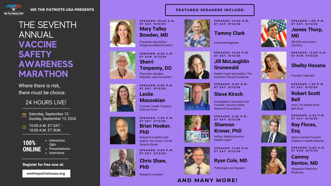 Campaign cover image for The Seventh Annual Vaccine Safety Awareness Marathon Fundraiser
