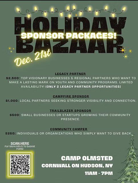 Campaign cover image for Olmsted Holiday Bazaar Sponsor Packages