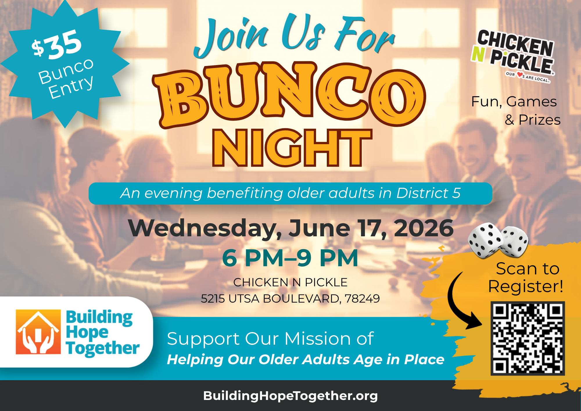 Campaign cover image for BHT Bunco Bash
