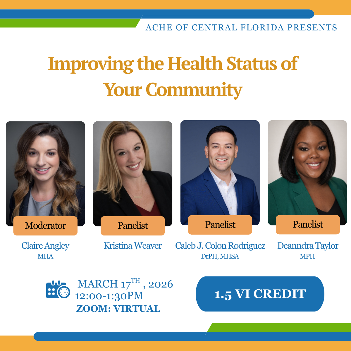 Campaign cover image for V031726 Improving the Health Status of Your Community