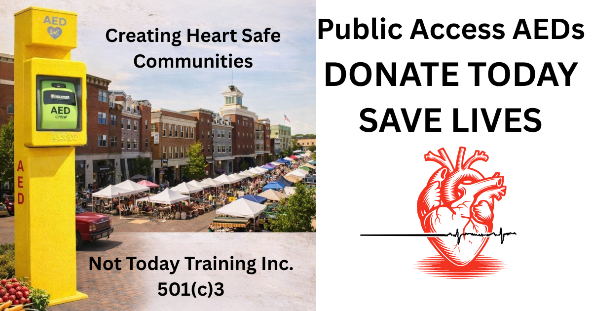 Campaign cover for Public AEDs for a Heart Safe Community