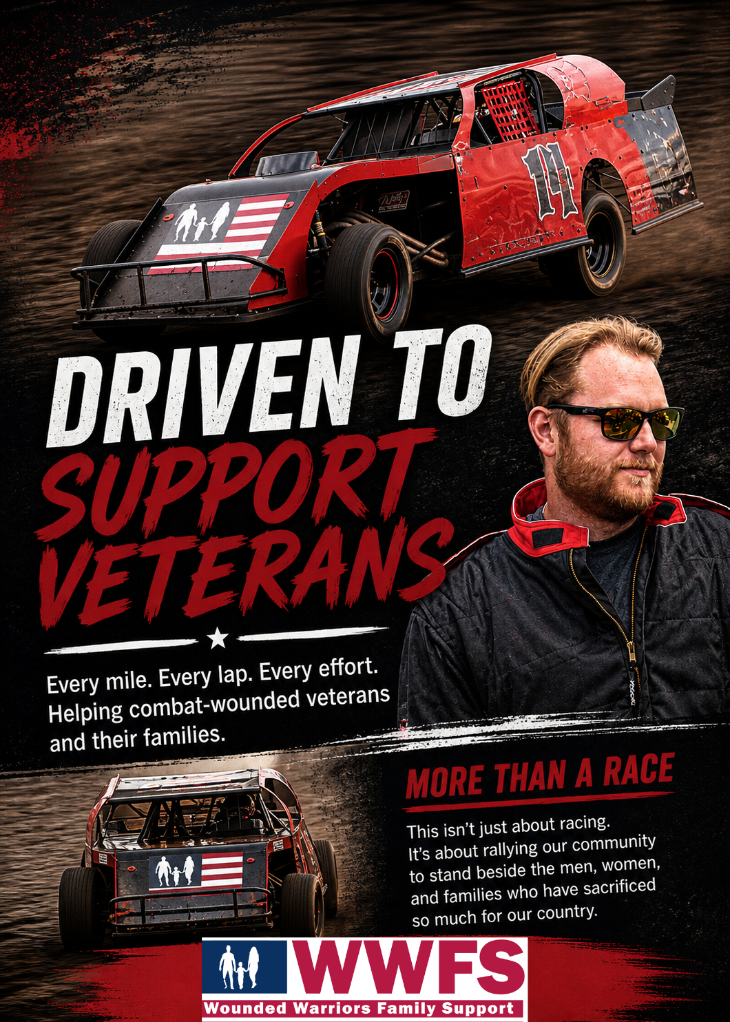 Campaign cover image for 2025 Track Champion Brian "Boogieman" Sullivan Supports WWFS