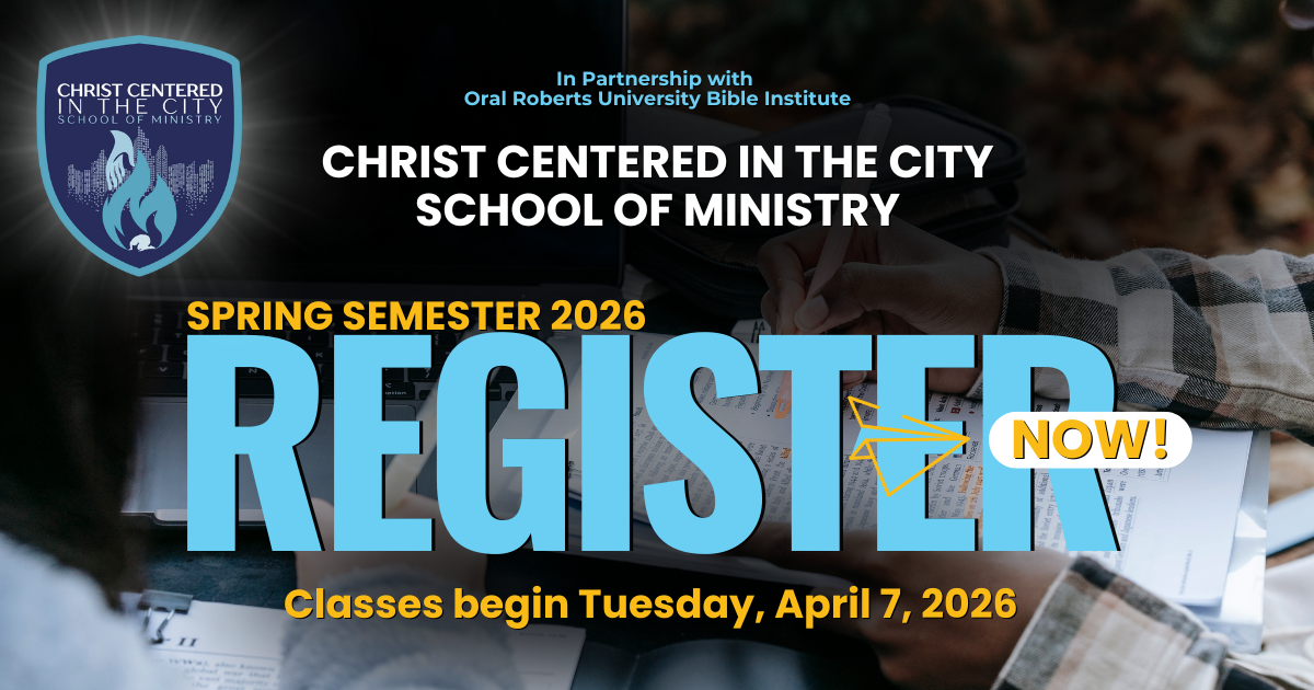Campaign cover image for Christ Centered In the City - School of Ministry: Spring 2026 Semester