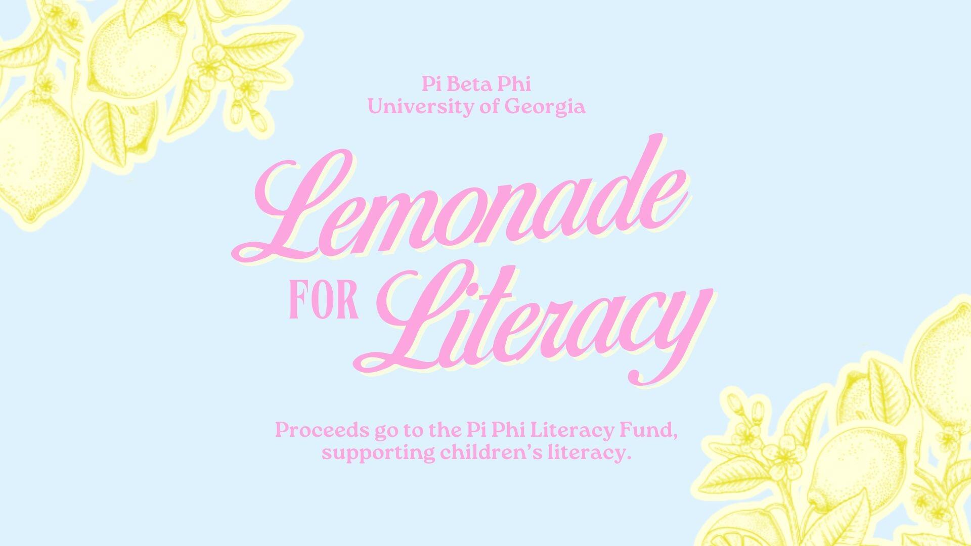 Campaign cover image for Lemonade for Literacy 2025