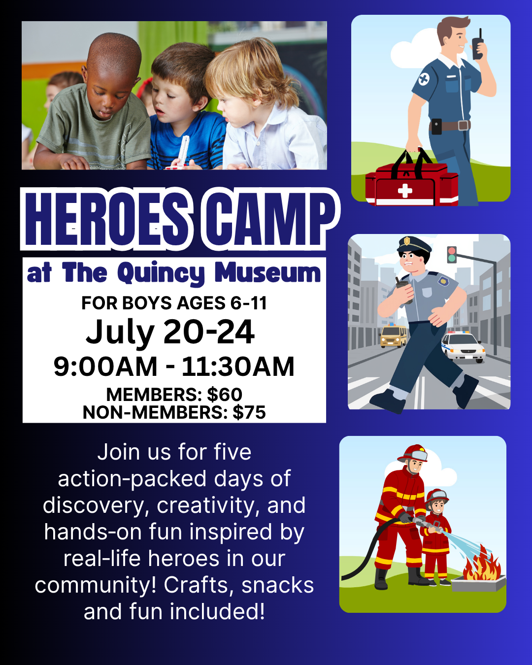Campaign cover image for Heroes Camp