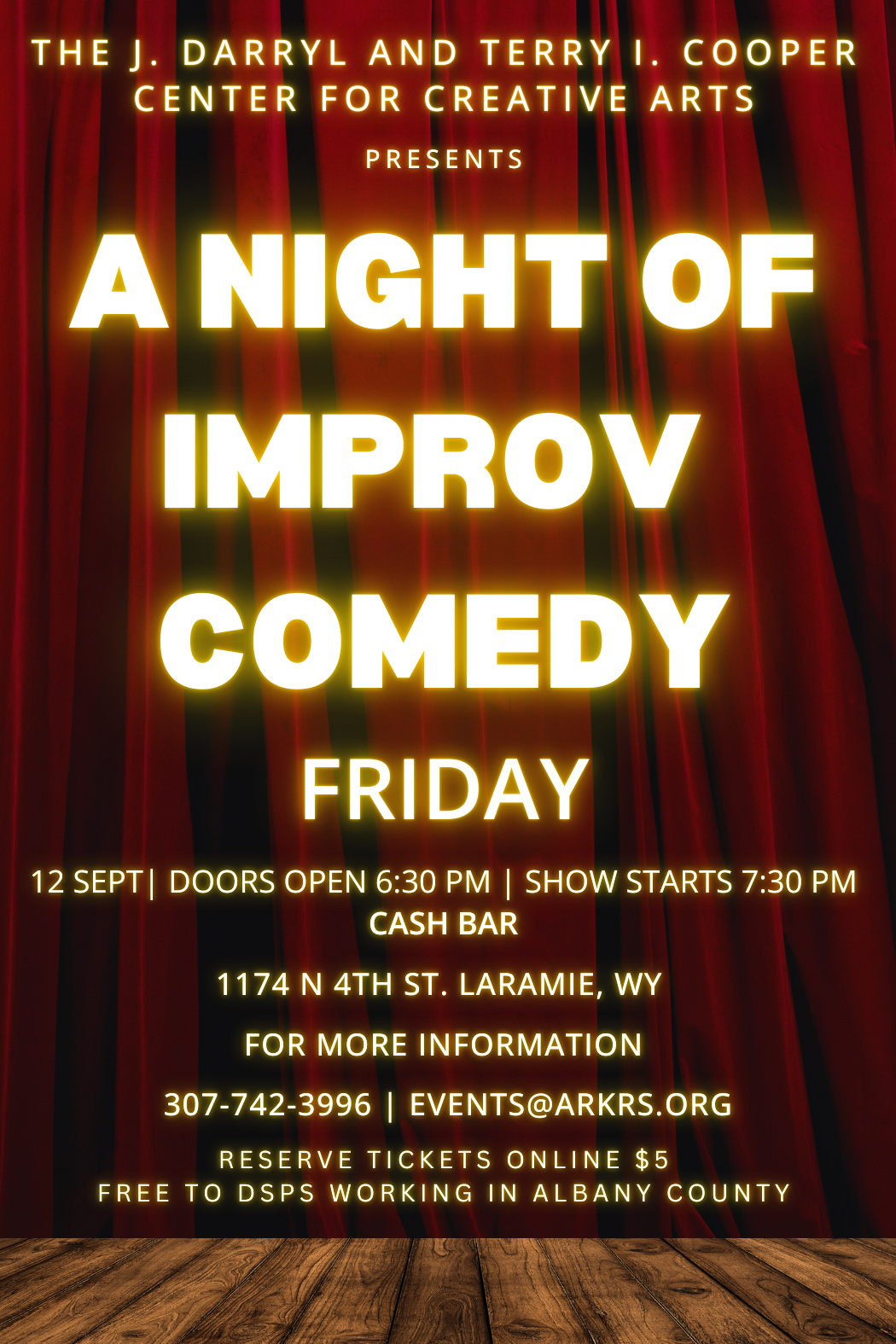 Campaign cover image for A Night of Improv Comedy