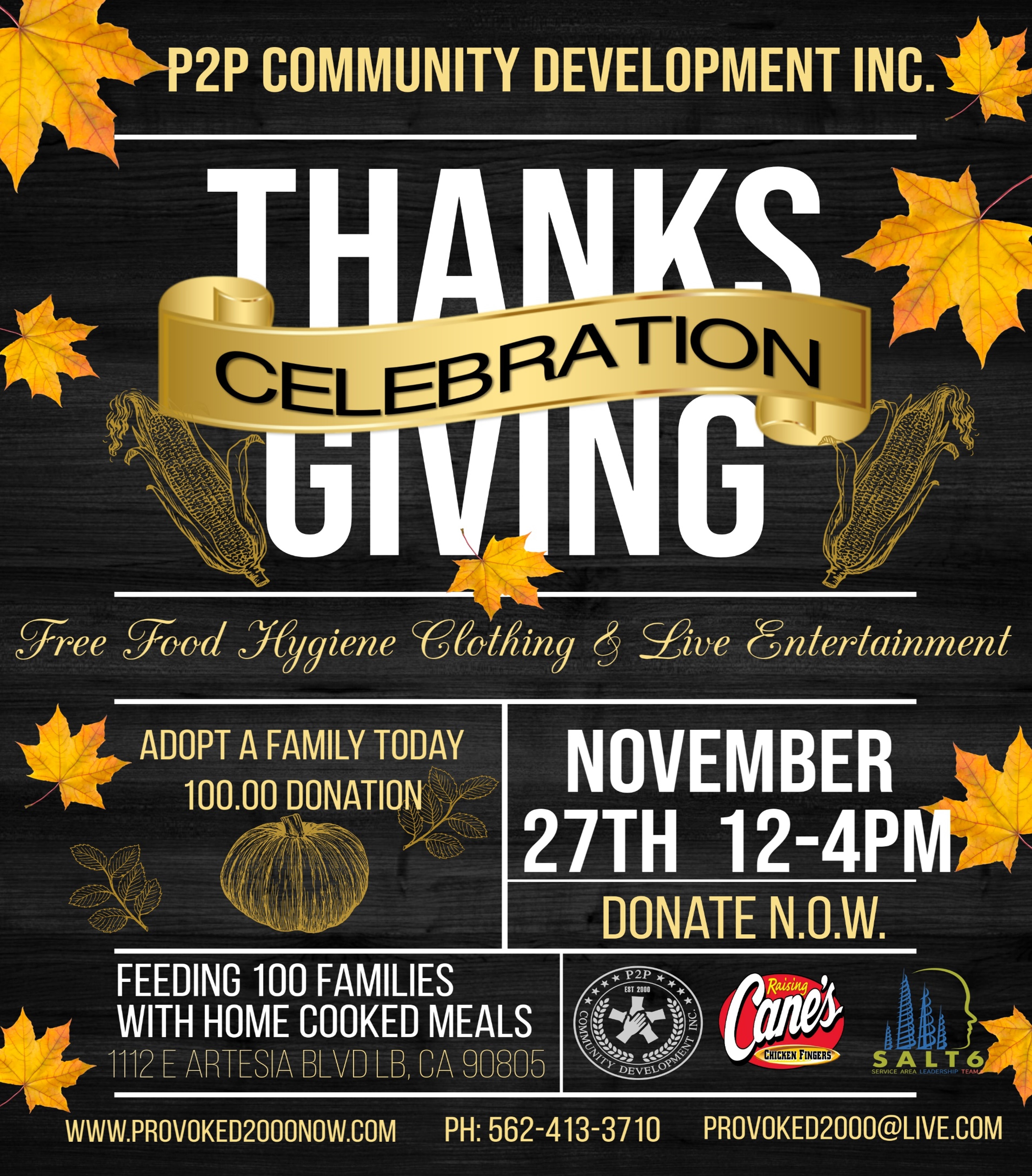 Campaign cover image for Celebration Of Thankfulness