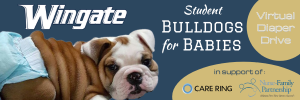Campaign cover image for Wingate Student Bulldogs for Babies Virtual Diaper Drive