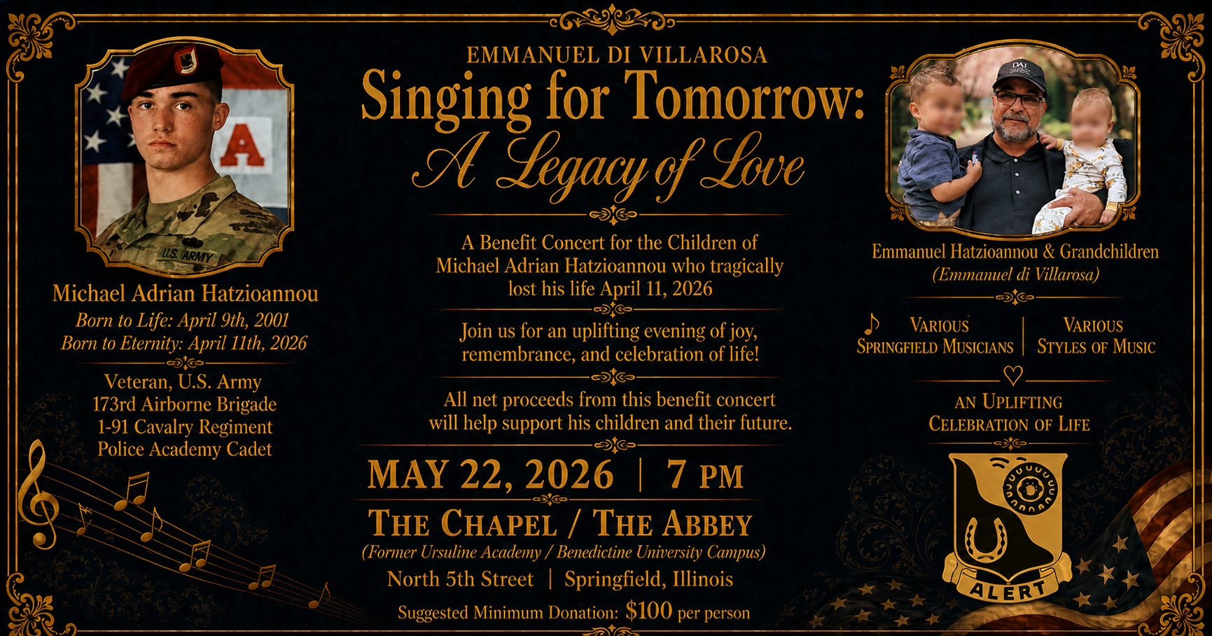 Campaign cover image for Singing for Tomorrow: A Legacy of Love