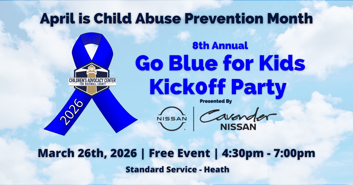 Campaign cover image for 2026 Go Blue for Kids Kickoff Party Presented by Cavender Nissan of Rockwall