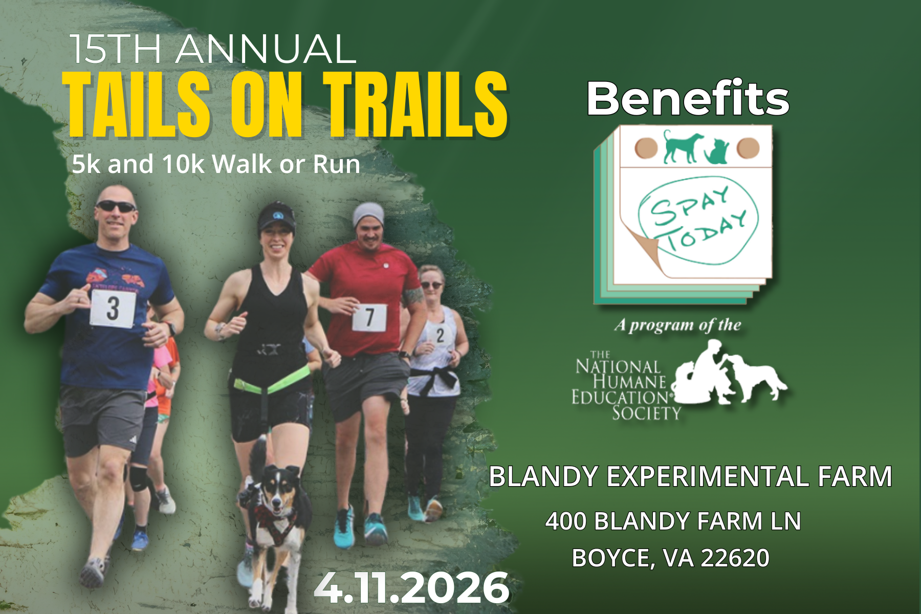 Campaign cover image for 15th Annual Tails on Trails