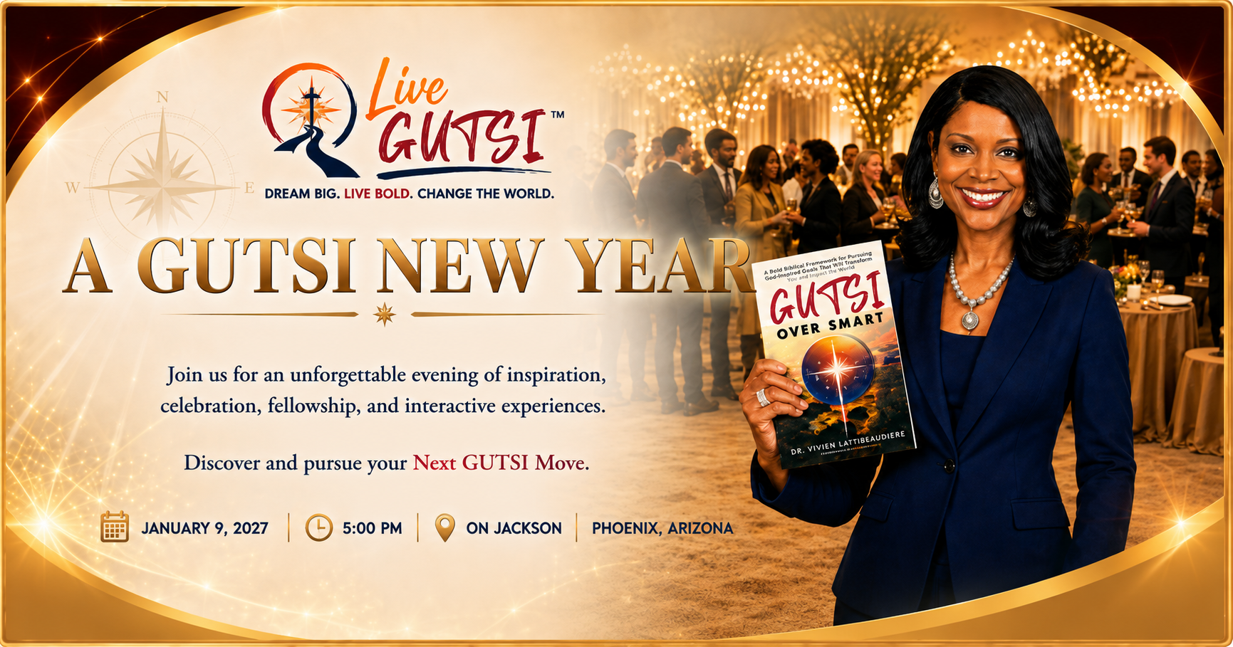 Campaign cover image for GUTSI over SMART Book & Live GUTSI™ Movement Launch