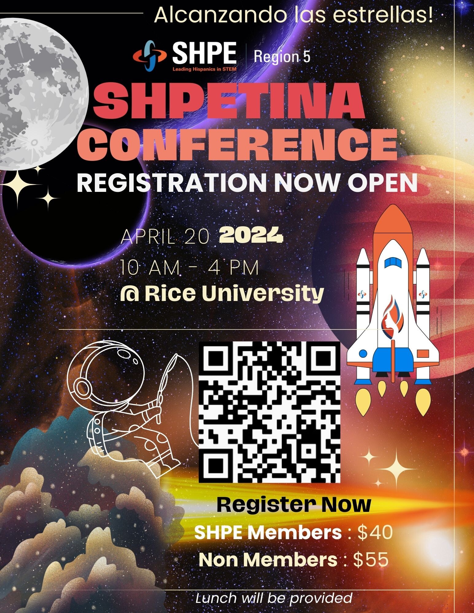 Campaign cover image for 2024 R5 SHPEtinas Conference