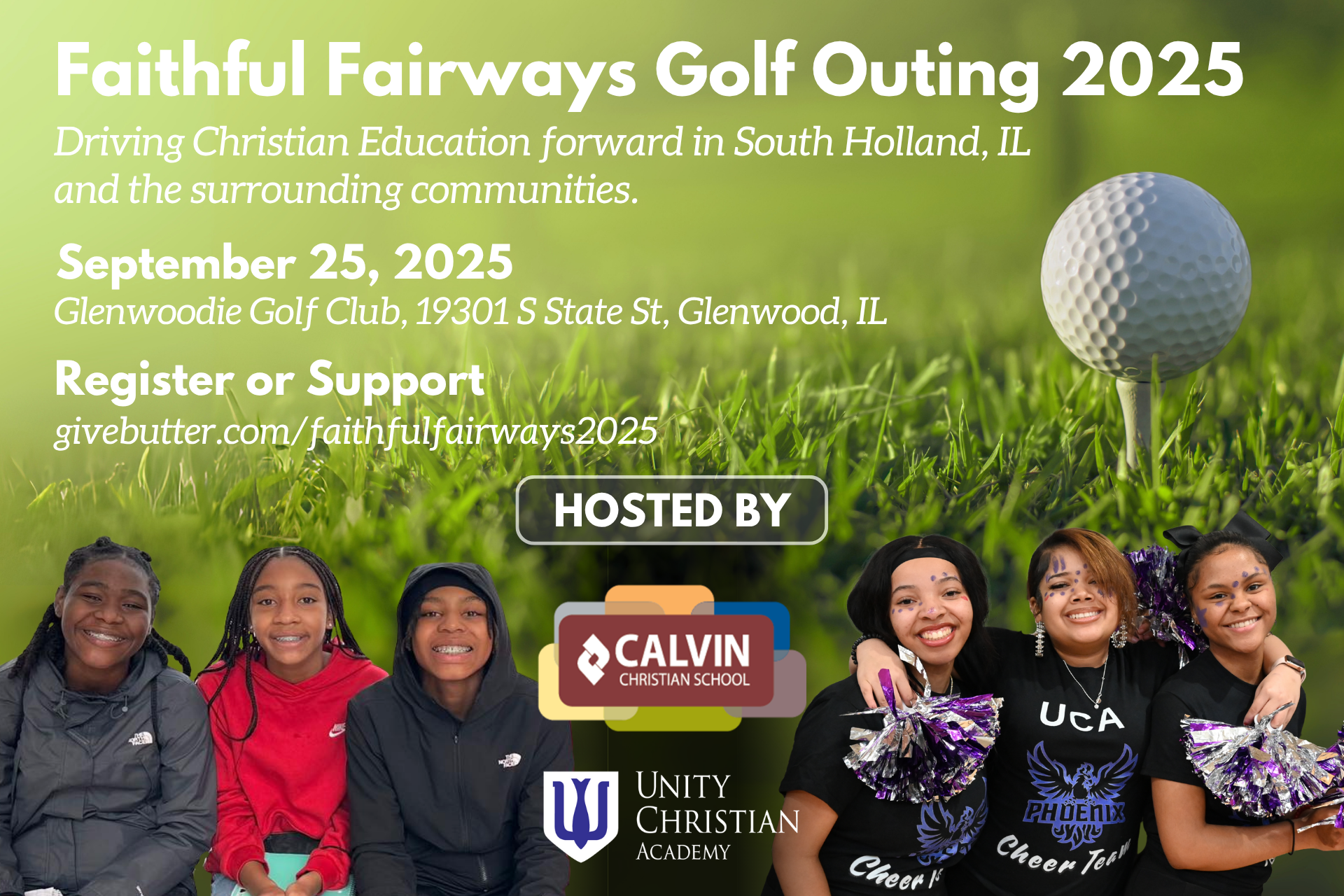 Campaign cover image for Faithful Fairways Golf Outing 2025