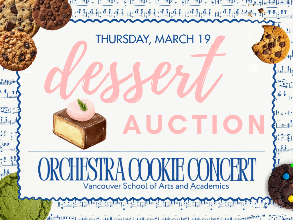 Campaign cover image for 3/19 Cookie Concert Dessert Auction!