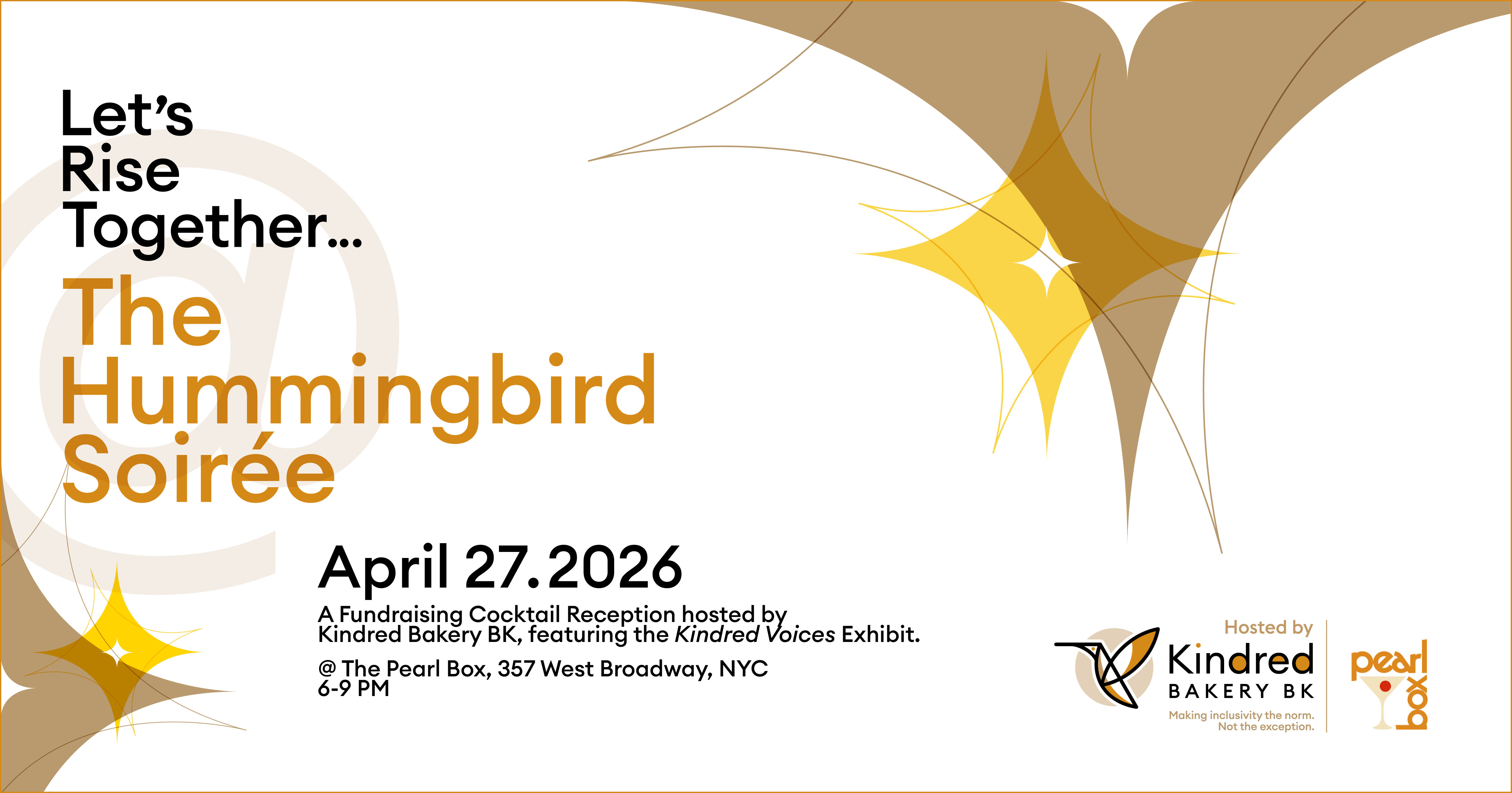 Campaign cover image for Hummingbird Soirée 2026: Let’s Rise Together