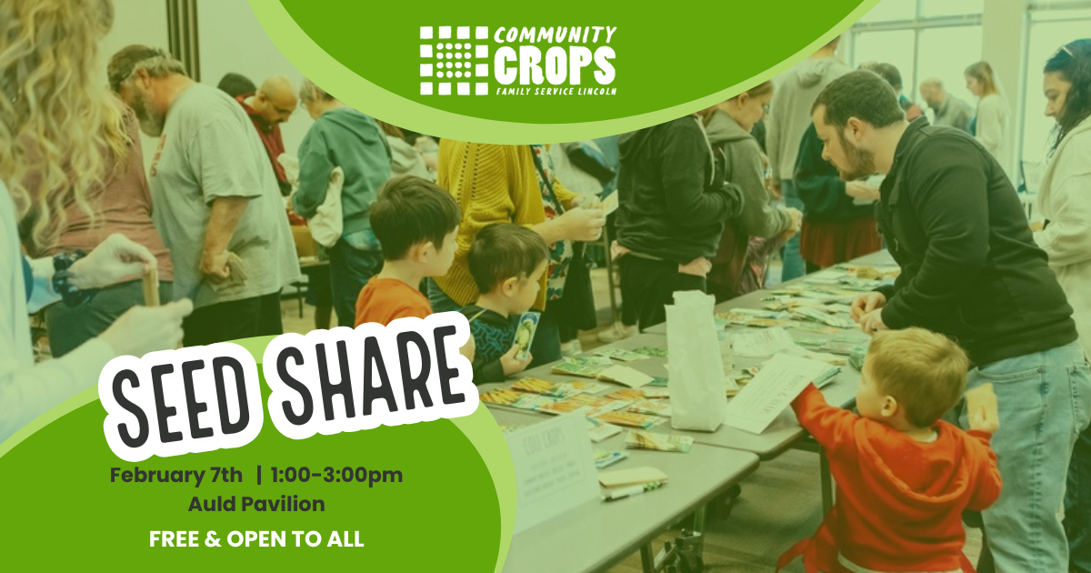 Campaign cover image for 2026 Community Crops Seed Share