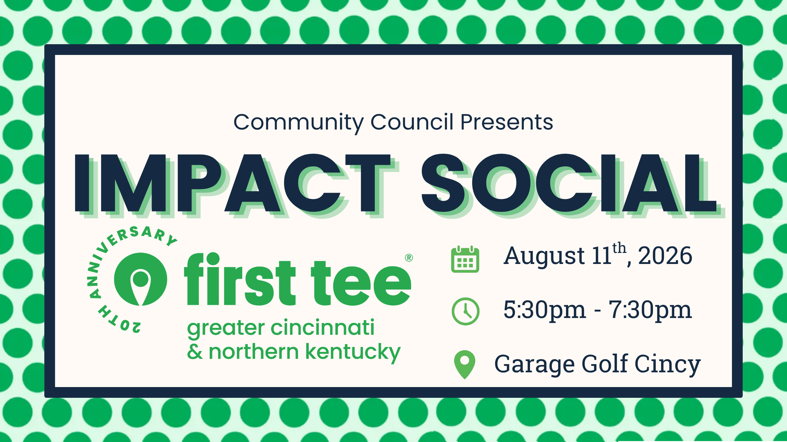 Campaign cover image for First Tee- GCNKY Impact Social