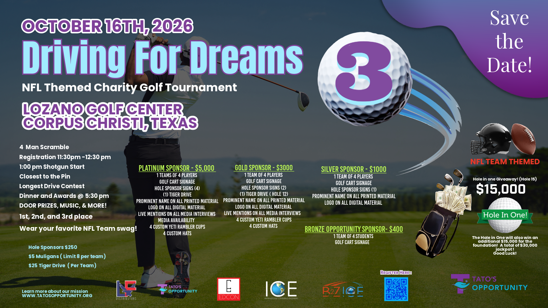 Campaign cover image for Drive For Dreams 2026