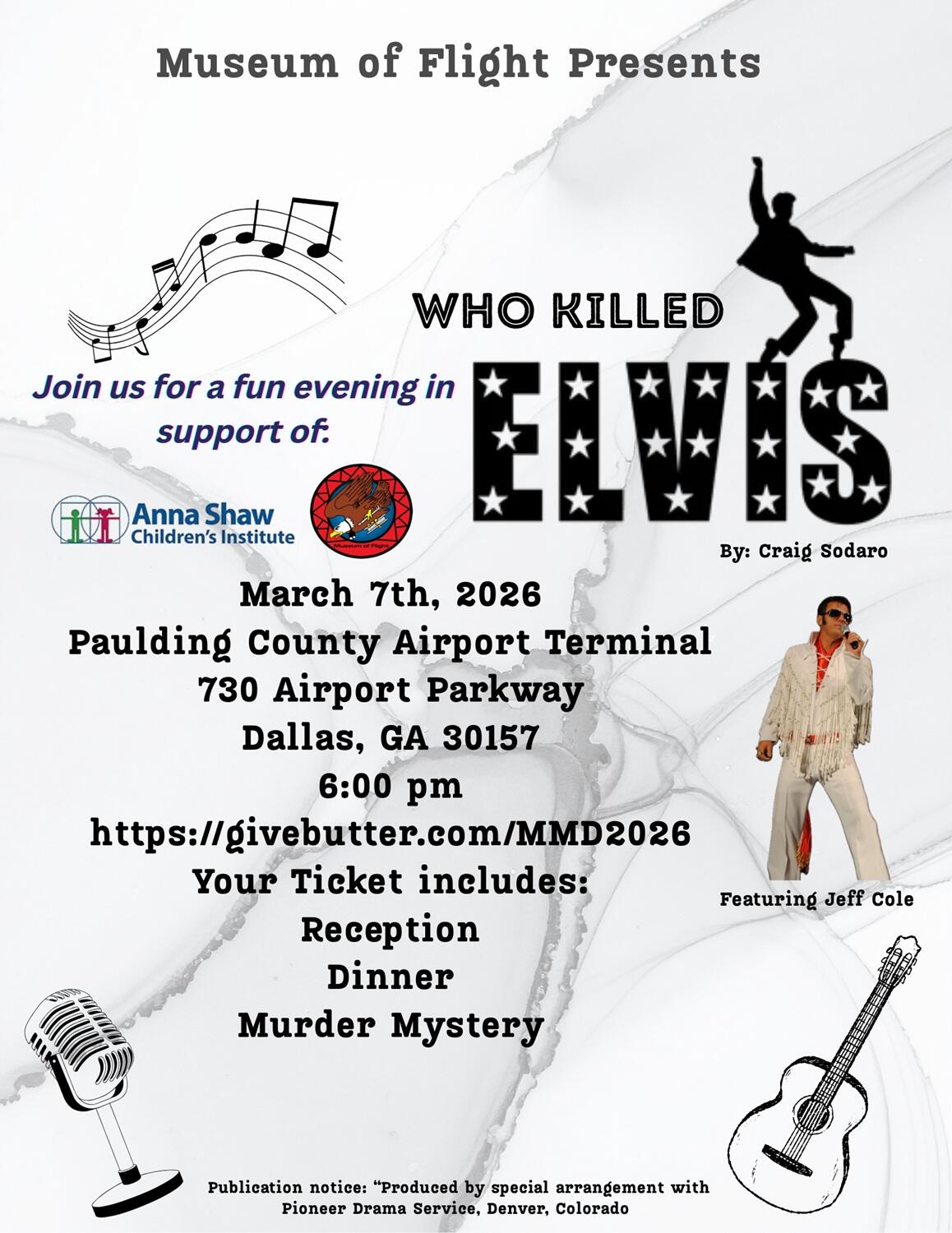 Campaign cover image for Murder Mystery Dinner Who Killed Elvis