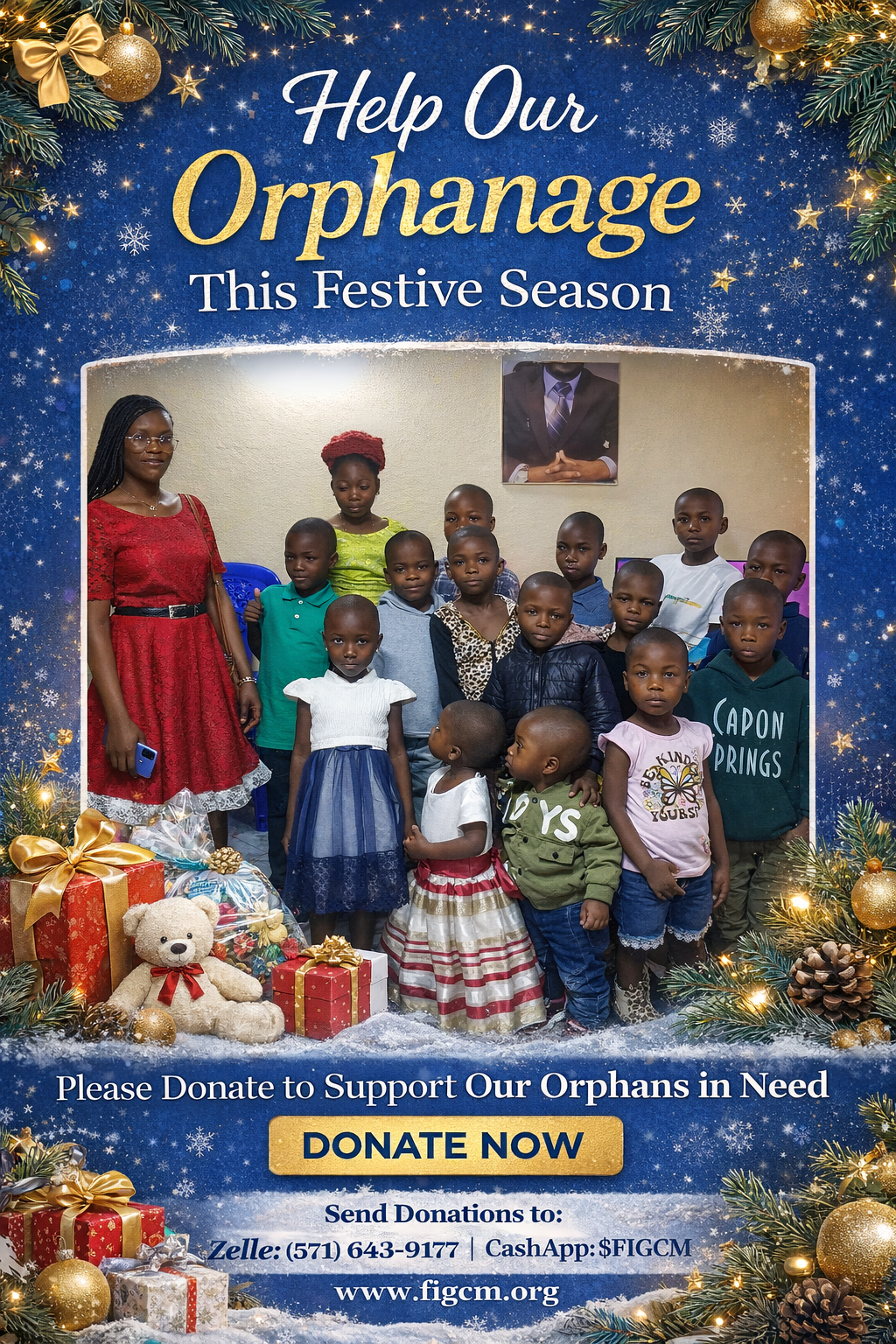 Campaign cover image for Season of Hope: Restore Joy to Our Orphans